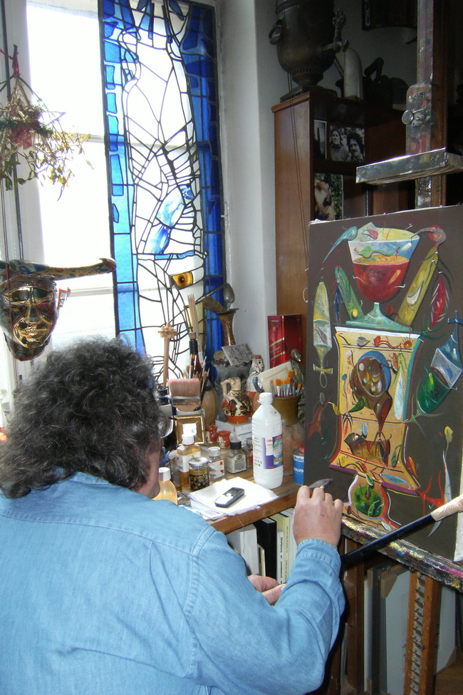 Cum se naste un tablou de Stefan PELMUS