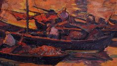 Cum se restaureaza un tablou (4/14): Nicolae Darascu “Venetia”