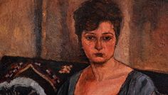 Cum se restaureaza un tablou (2/14): Max H. Maxy “Portretul Irinei C.”