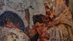 Cum se restaureaza un tablou (8/14): Rudolf Schweitzer Cumpana “Tarani la carciuma”