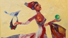 Expozitie PETRU  DAMIR: „Clipa ce zboară, Lady in Red” @ Caminul Artei