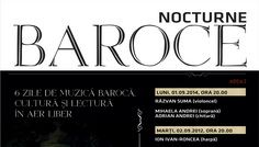 Nocturne baroce: viori, harpă, clavecin şi triluri de soprană pe cheiul Dâmboviţei | 1-6 septembrie | PROGRAM