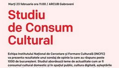 Primul Studiu de consum cultural realizat la nivelul orașului București
