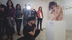 ”Arheologie senzuală”@Centrul de Artă Mora: Materialitatea respirației. Artista Raluca Băjenaru – exponat la propriul vernisaj