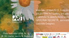 GRĂDINA SECRETĂ Gabriela Draghici la Elite Art Gallery