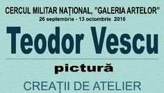 Teodor Vescu @ Cercul Militar National