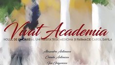 Expoziția Vivat Academia la UMF Carol Davila