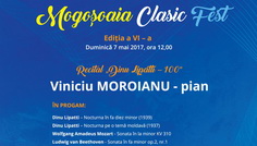 Dinu Lipatti – 100 …la Mogoşoaia ClasicFest ediţia a VI-a