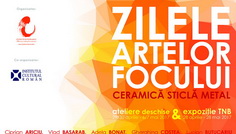 Ateliere de ceramică, sticlă și metal deschise vizitatorilor Weekendul al 2-lea, 06-07 mai 2017